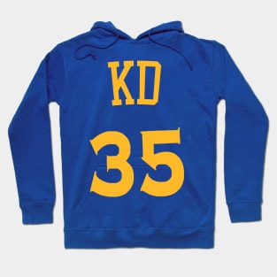 Kevin Anteater 'KD' Nickname Jersey - Golden State Warriors Hoodie